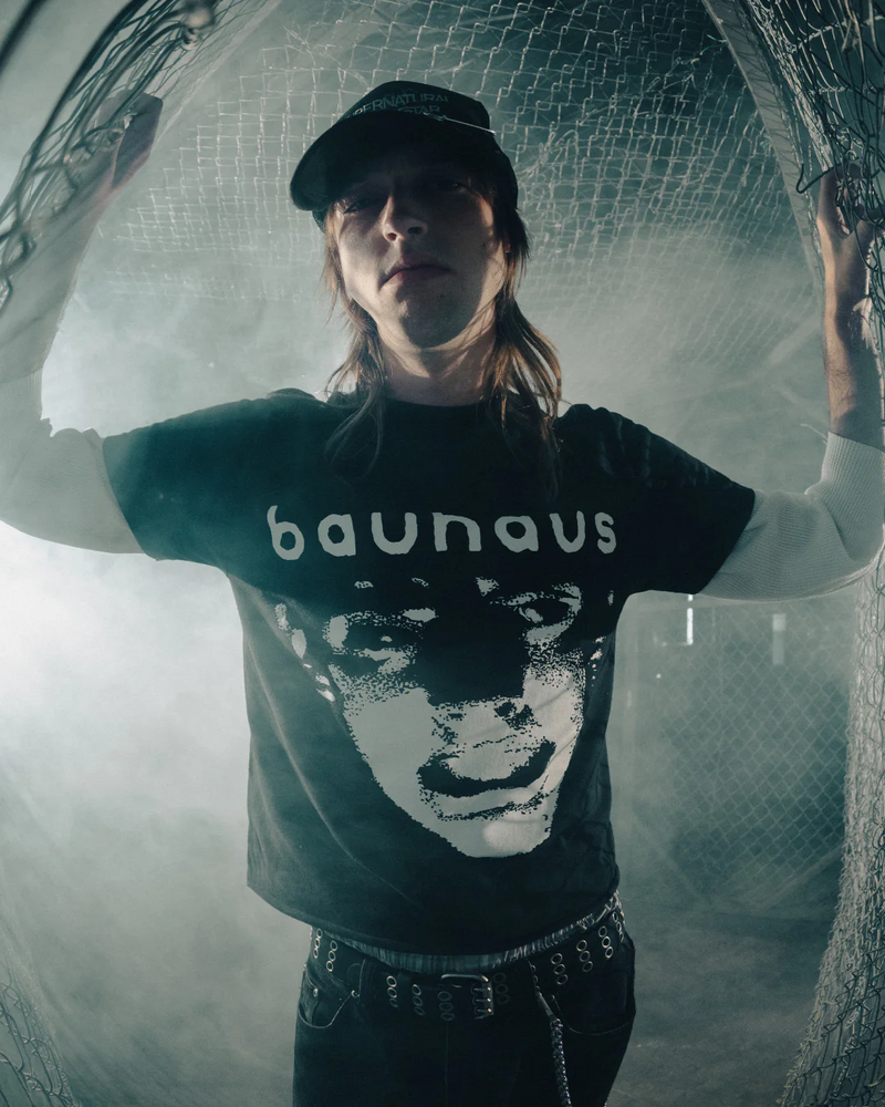 Welcome x Bauhaus Big Truth Garment Dyed S/S Tee - Black