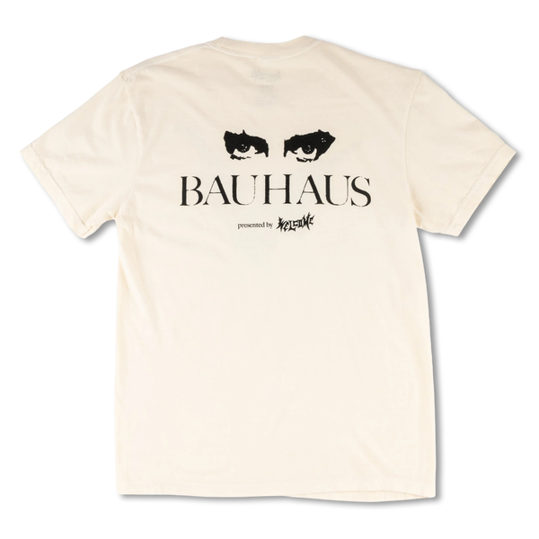 Welcome x Bauhaus Deathly Bloom Garment Dyed Tee - Bone