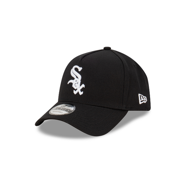 New Era 9FORTY Chicago White Sox Black Official Team Colour A-Frame Snapback