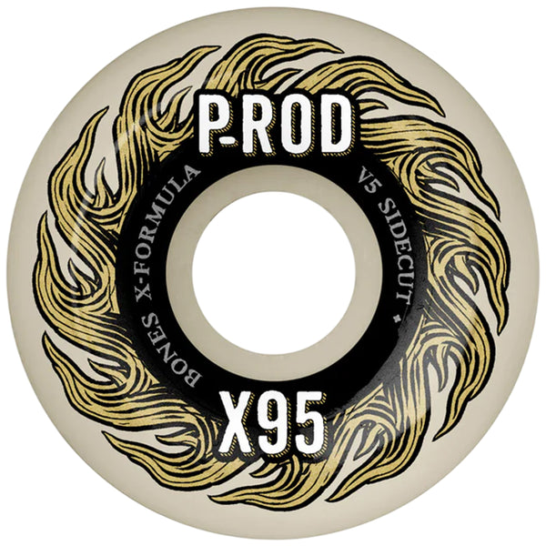 Bones X-Formula 95a PROD Pro Skateboard Wheels - 54mm
