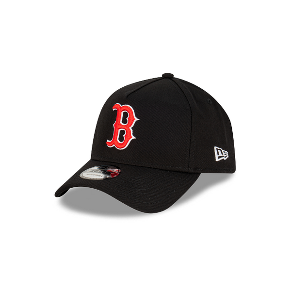 New Era 9FORTY A-Frame Boston Red Sox Black Official Team Colour Snapback