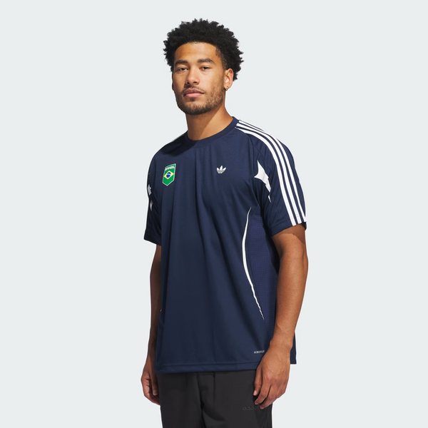 Adidas Brasil Aeroready Jersey - Collegiate Navy