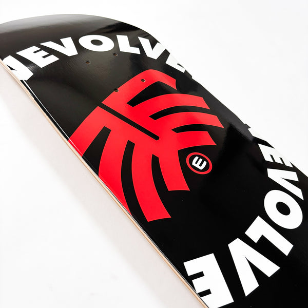 Evolve Chilli Skateboard Deck - Black