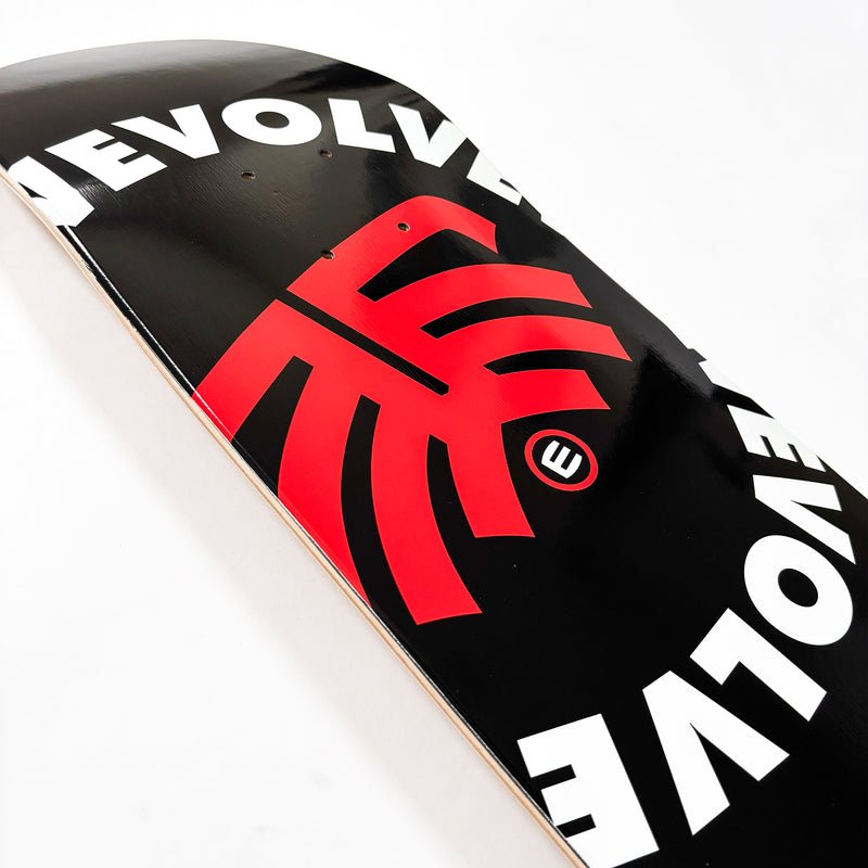 Evolve Chilli Skateboard Deck - Black
