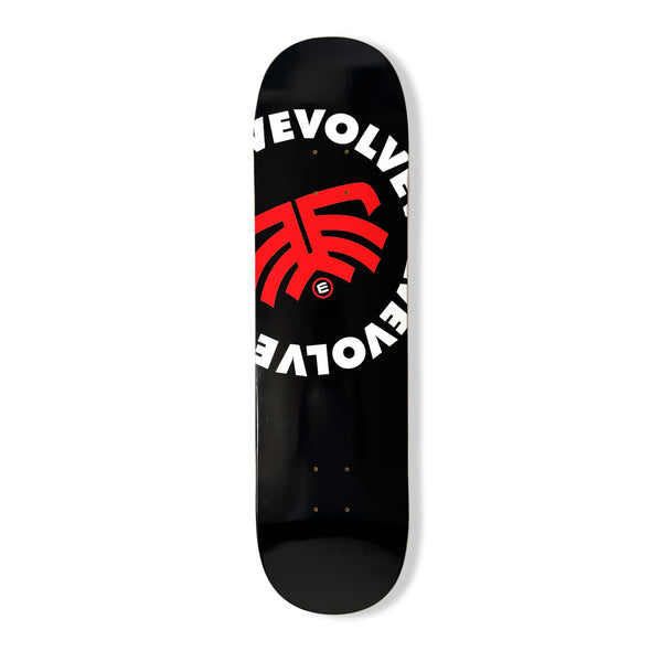 Evolve Chilli Skateboard Deck - Black