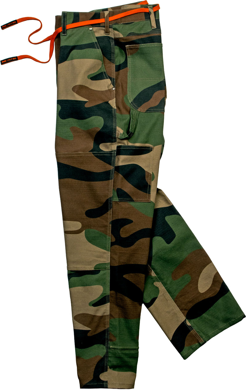 DGK Ruckus Utility Pant - Woodland Camo