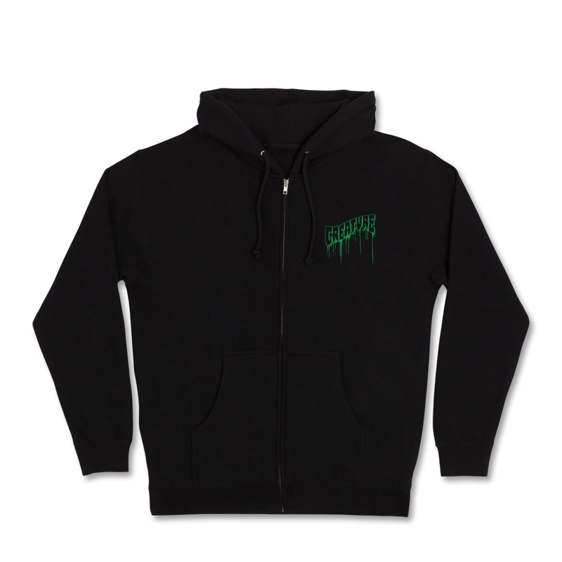 Creature Logo Drip Heavyweight Zip Hoodie