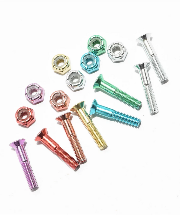 DGK Spittaz Coloured Bolts - 1"