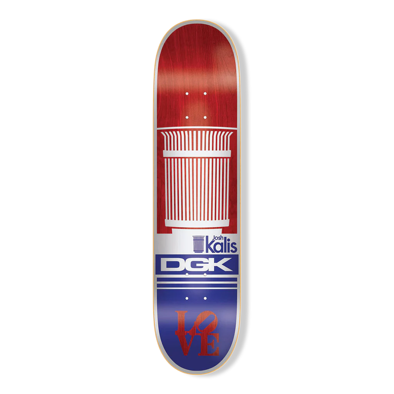 DGK Heritage Kalis Skateboard Deck - 8.06"