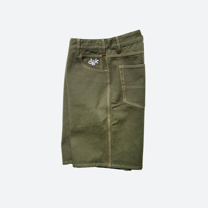 DGK Nozzle Denim Shorts - Green