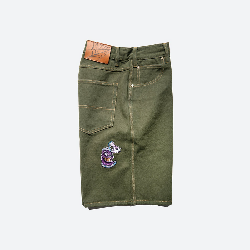 DGK Nozzle Denim Shorts - Green