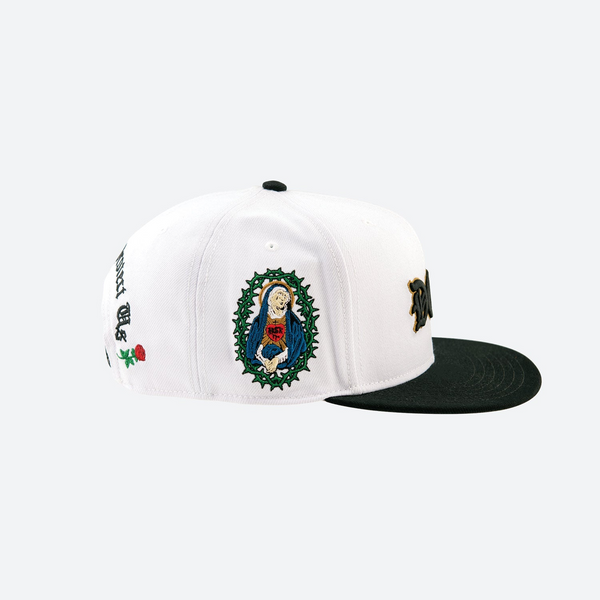 DGK Save Us Snapback - White/ Black