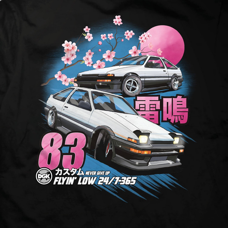 DGK Akina Pass T-Shirt - Black