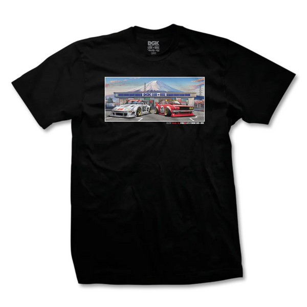 DGK x Kaido House Konbini Tee - Black