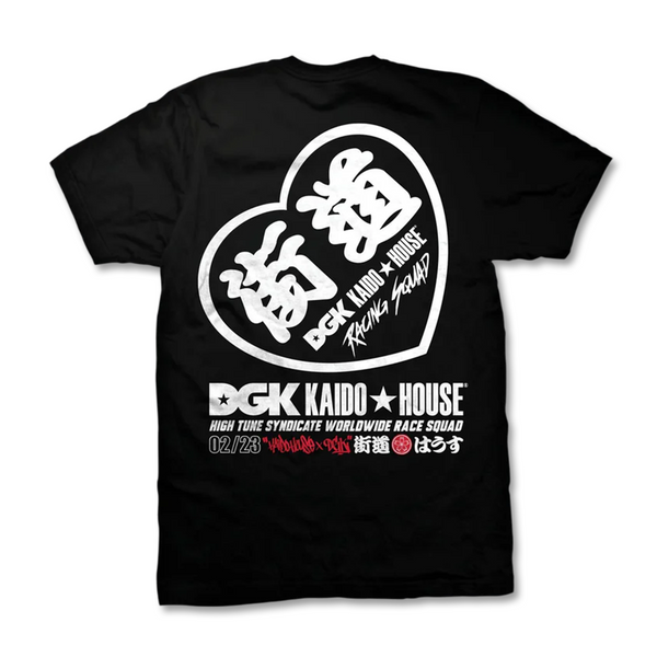 DGK x Kaido House Konbini Tee - Black