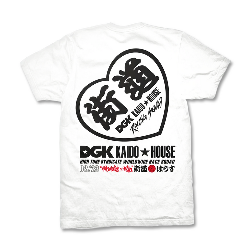 DGK x Kaido House Konbini Tee - White