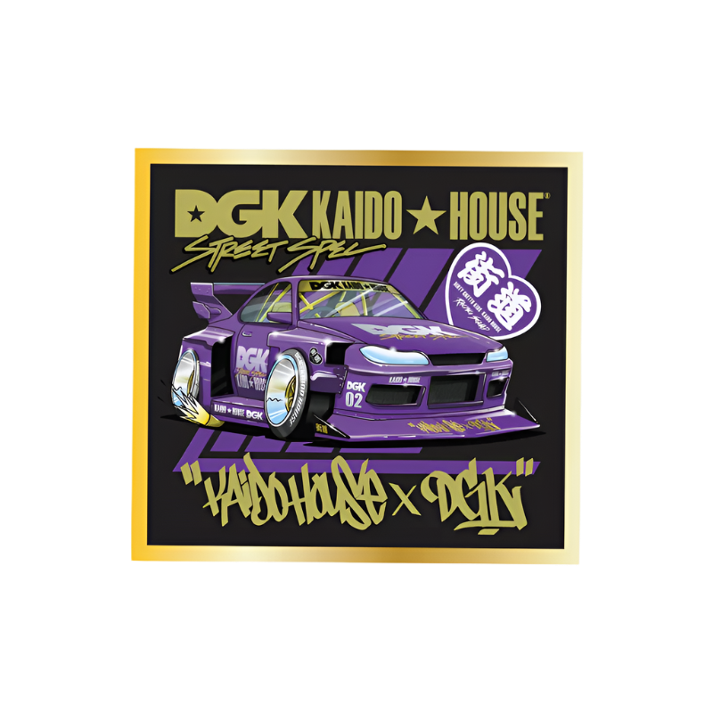 DGK X Kaido House Roulette Racer Sticker