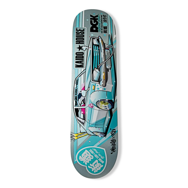 DGK x Kaido House Zokusha Skateboard Deck - 8.25"