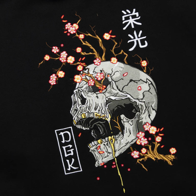 DGK Ancestry Embroidered Hooded Fleece - Black