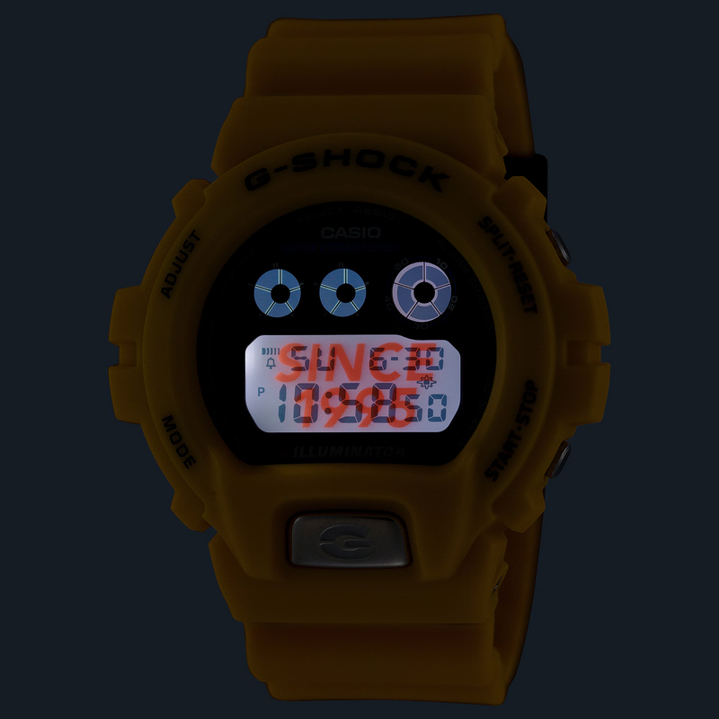 Casio G-Shock DW-6900TR-9DR 30th Anniversary Model - Yellow