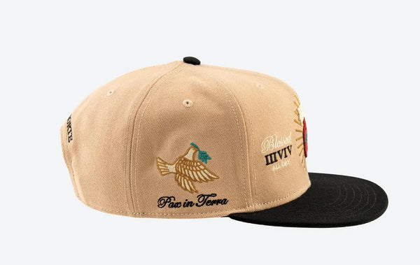 DGK Corazon Snapback - Tan/ Black