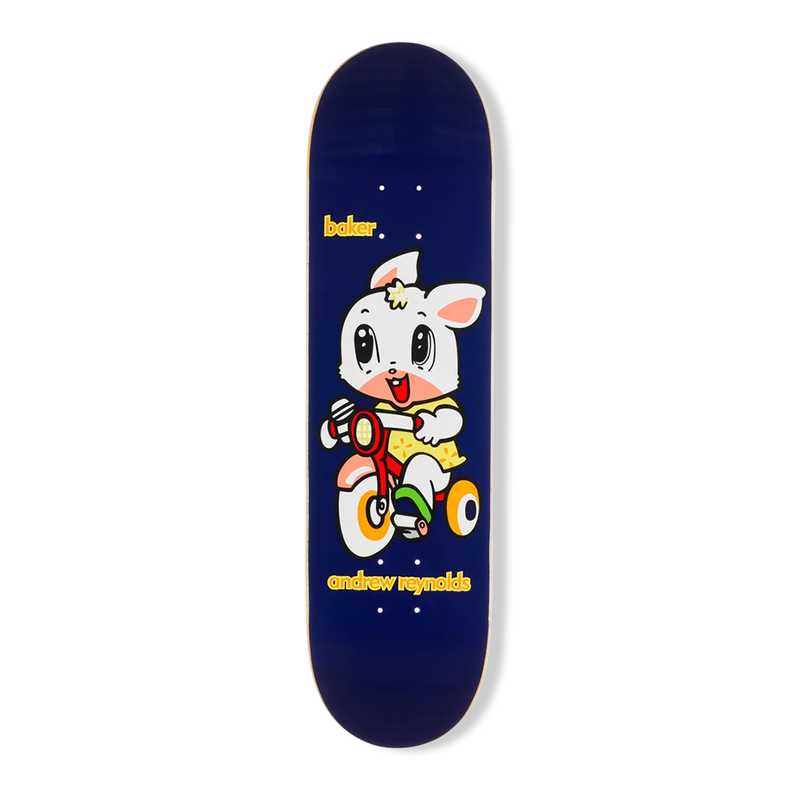 Baker Reynolds Bunny Skateboard Deck - 8.25"