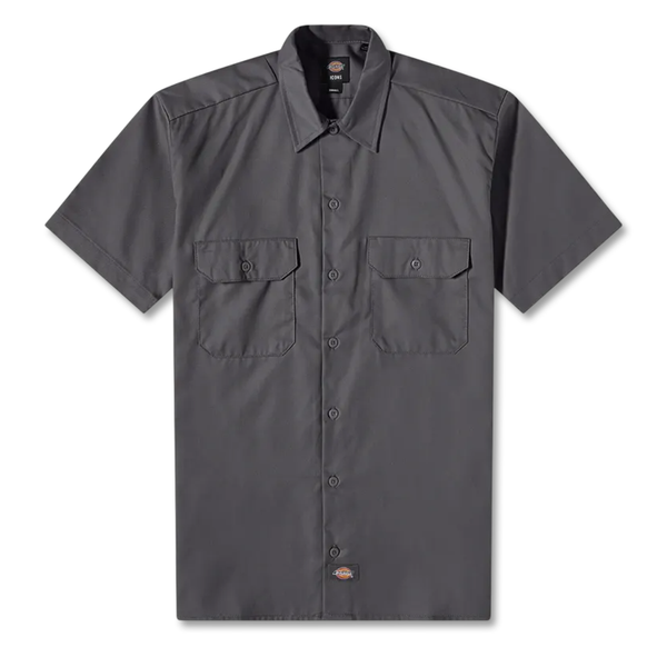 Dickies 1574 Work Shirt S/S - Charcoal