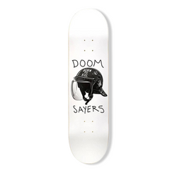 Doom Sayers Riot Helmet Deck White - 8.25"