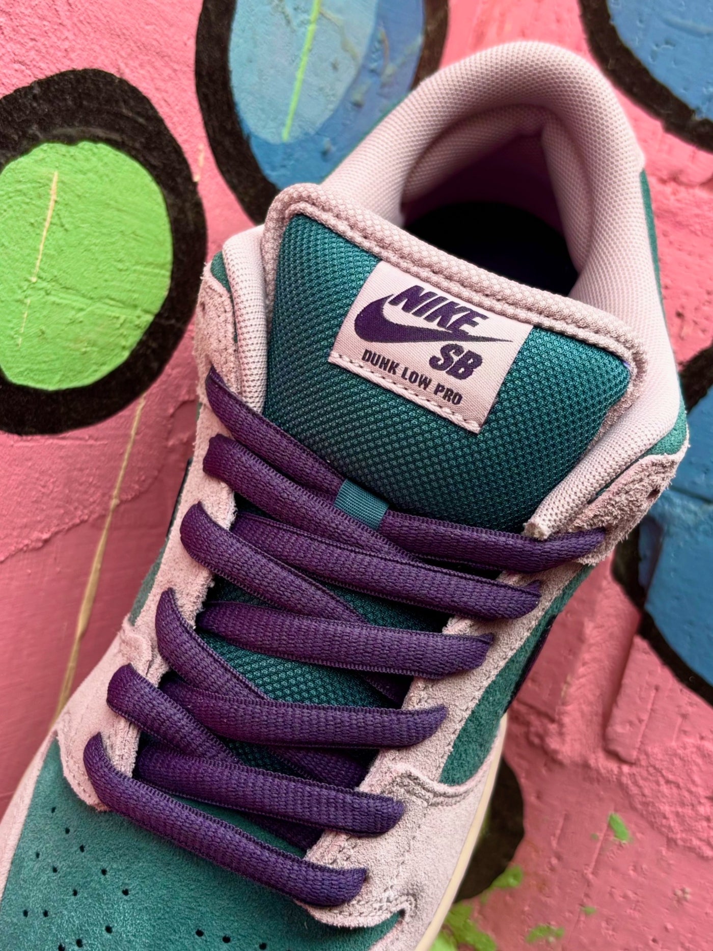 Nike SB Dunk Low Pro - Mineral Slate / Dark Raisin / Particle Rose