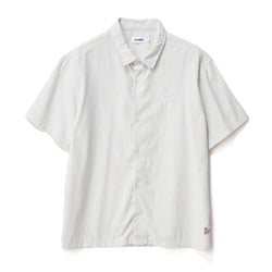 XLarge Oxford Script Short Sleeved Shirt - Black/ White