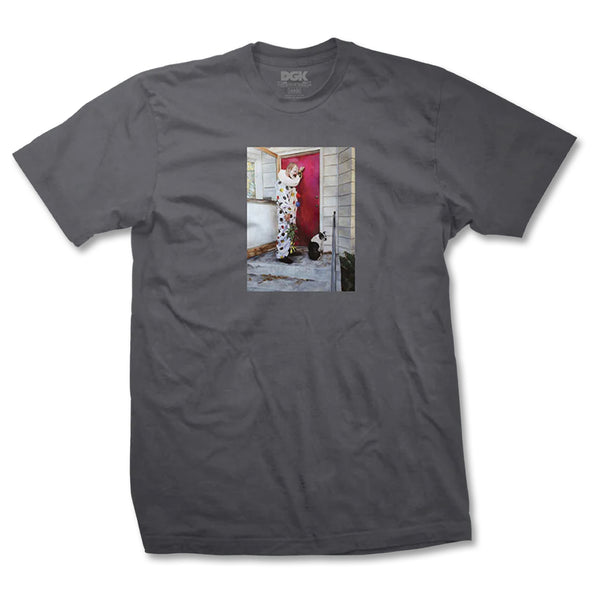 DGK No Love For The Clown Tee - Charcoal