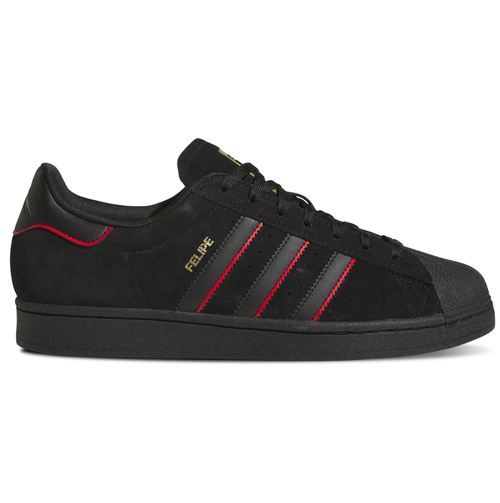 Adidas Superstar x Felipe - Black / Better Scarlet  Evolve Skate Store