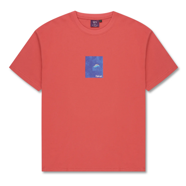 Plamah Floating Tee - Dusky Scarlett