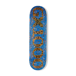 GX1000 Scales Skateboard Deck Blue - 8.375"