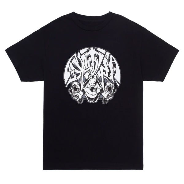 GX1000 Dystopia Gas Mask Tee - Black
