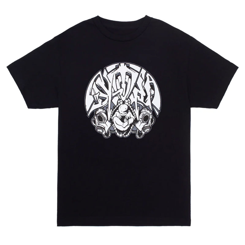 GX1000 Dystopia Gas Mask Tee - Black
