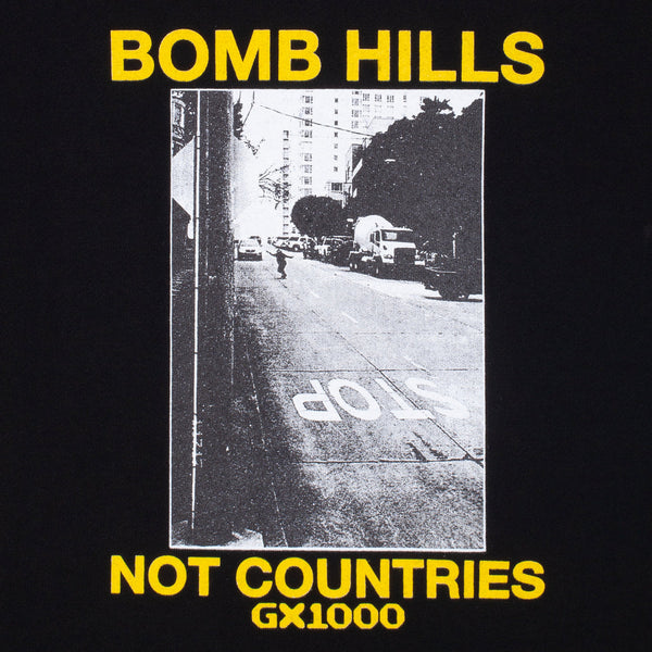 GX1000 Bomb Hills Not Countries Hood - Black