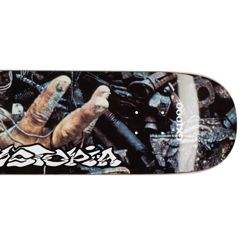 GX1000 x DYSTOPIA 'HUMAN = GARBAGE' Skateboard Deck