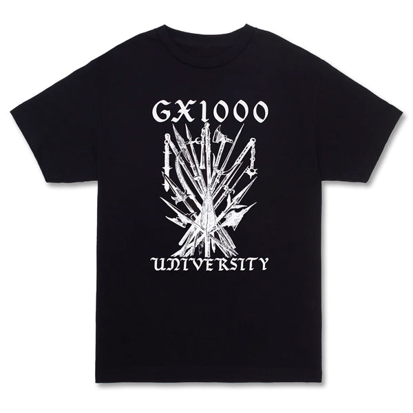 GX1000 University Tee - Black