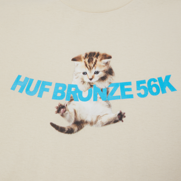 HUF X Bronze56K Hang In There Tee - Natural