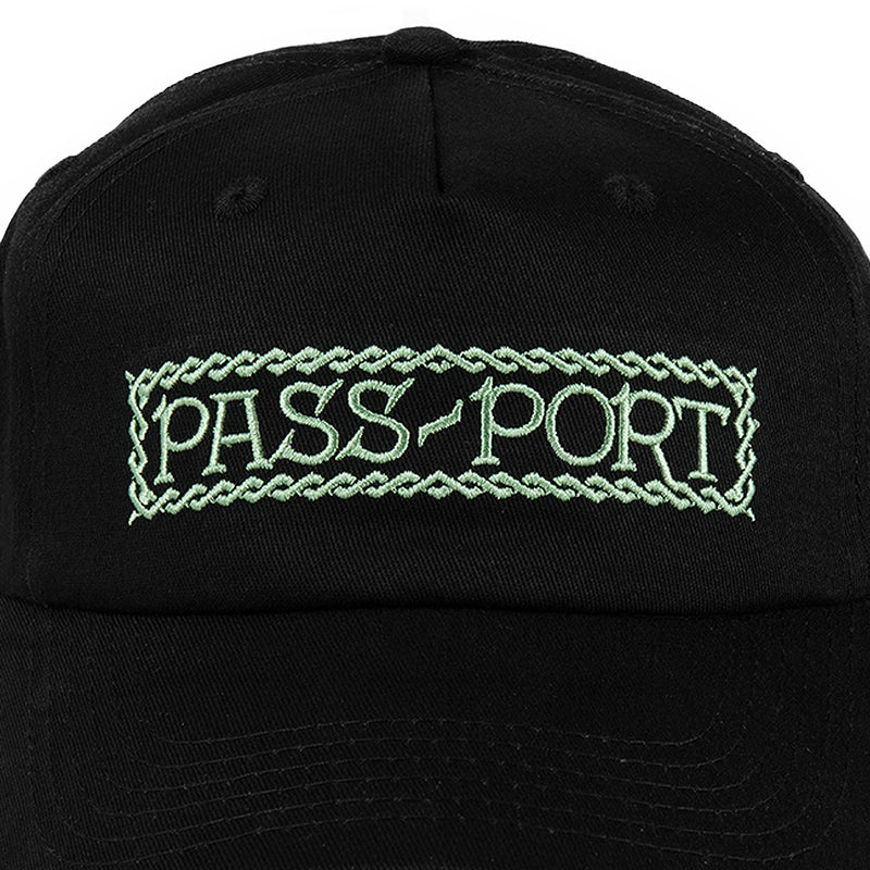 Pass~Port Invasive Logo Freight Cap - Black