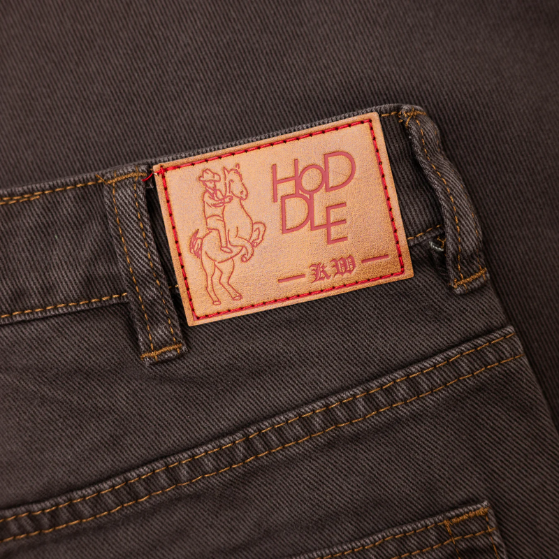 Hoddle Ranger Jean - Brown Contrast Stitch