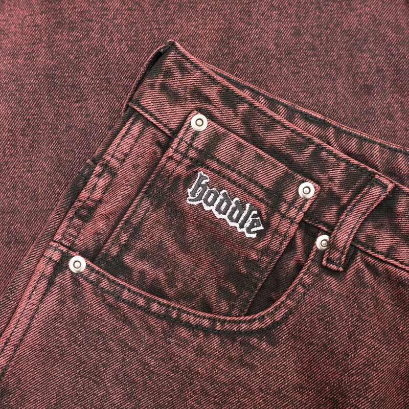 Hoddle Ranger Jean - Red Overdye