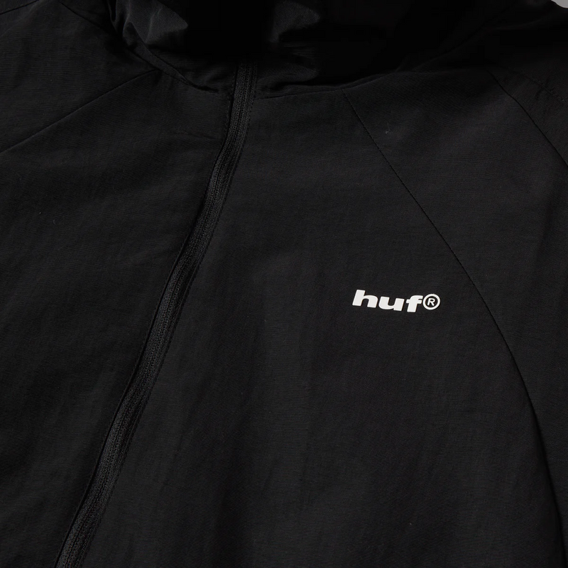 HUF Set Shell Rain Jacket - Blackout