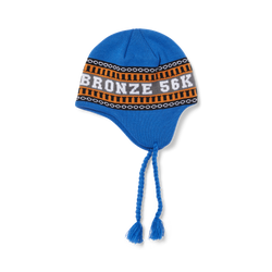 HUF X Bronze56K Flap Beanie - Blue