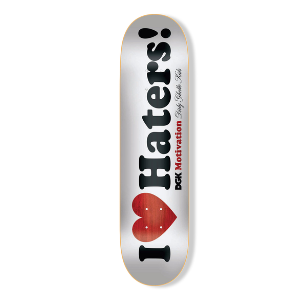 DGK Haters Skateboard Deck - 8.25"