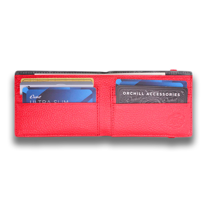 Orchill Hitchens Wallet - Grey / Red