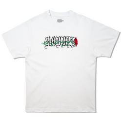 Hoddle Rose Tee - White