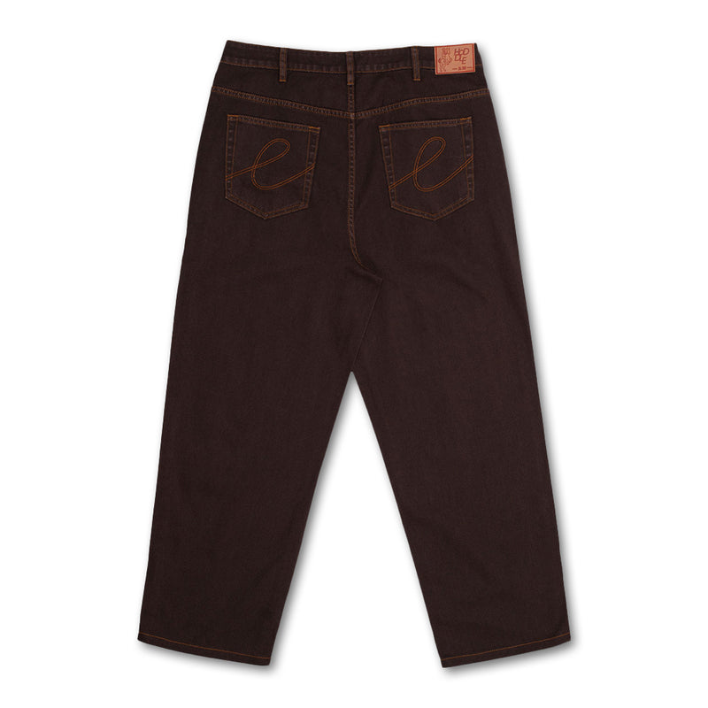 Hoddle Ranger Jean - Brown Contrast Stitch