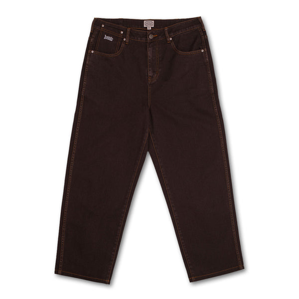 Hoddle Ranger Jean - Brown Contrast Stitch